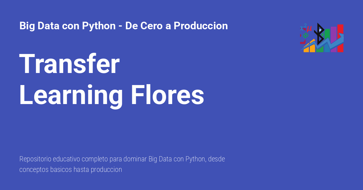 Transfer Learning Flores - Big Data con Python - De Cero a Produccion