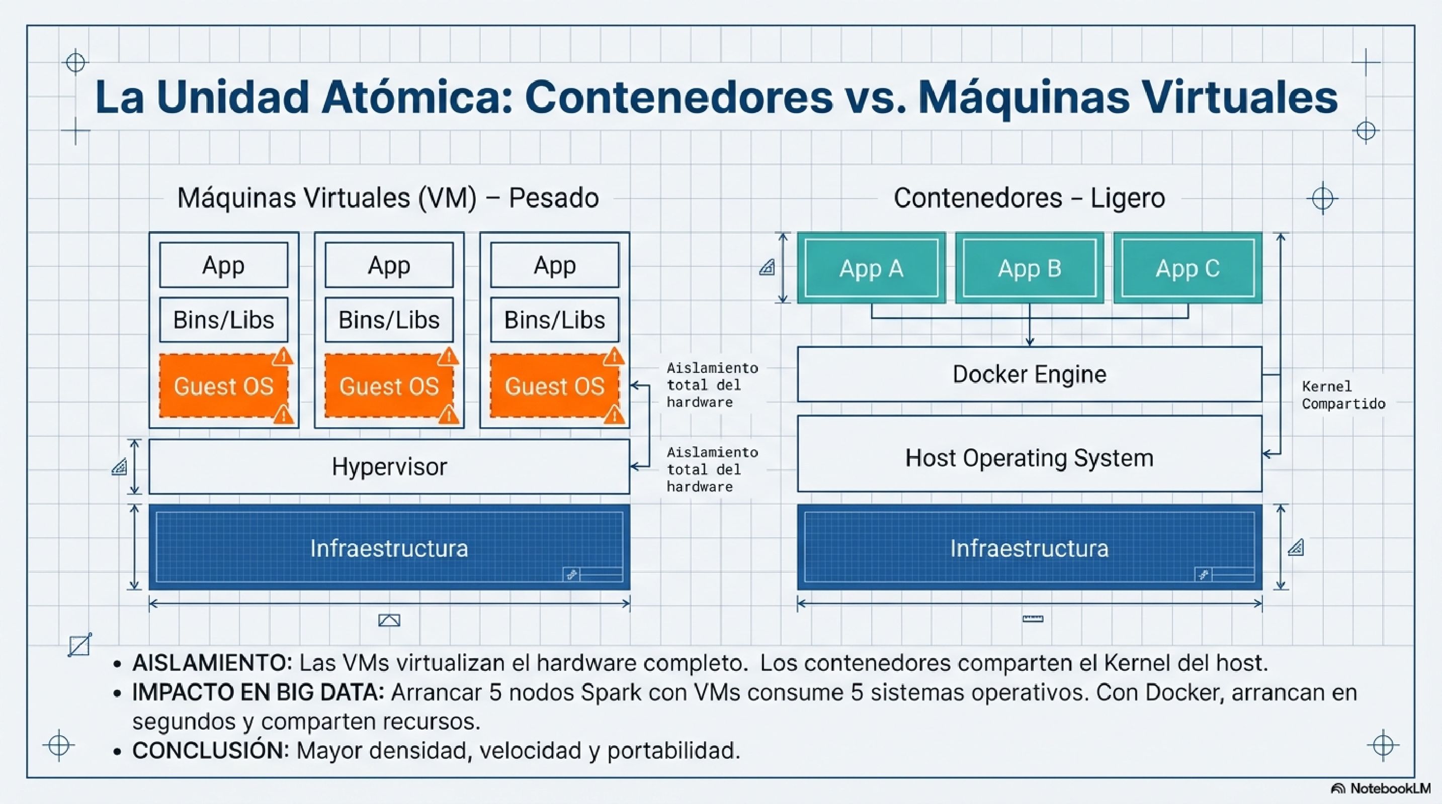Contenedores vs Maquinas Virtuales